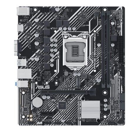 ASUS H510M-K R2.0 Hovedkort - Intel H470 - Intel LGA1200 socket - DDR4 RAM - Micro-ATX ASUS H510M-K R2.0 Hovedkort - Intel H470 - Intel LGA1200 socket - DDR4 RAM - Micro-ATX