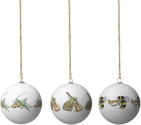 Design House Elsa Beskow julekuler 3 stk Set no 9