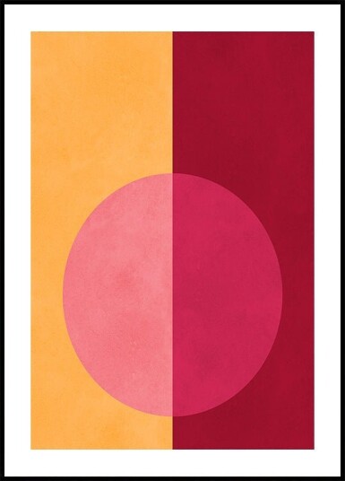 Crimson Balance Plakat Plakat / 100x150cm
