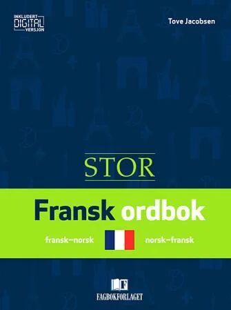 Stor Fransk Ordbok Av Tove Jacobsen