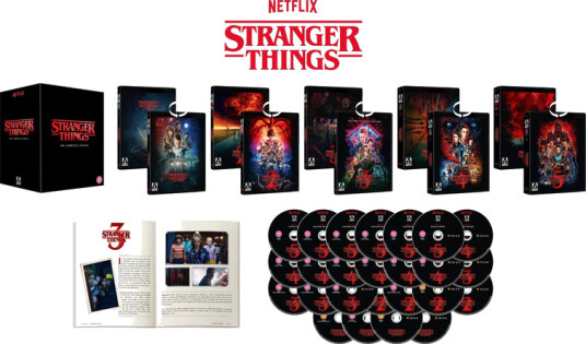 Stranger Things Den Komplette Serien Bluray