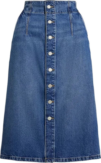 Polo Ralph Lauren Dame Skjørt Blå W26,