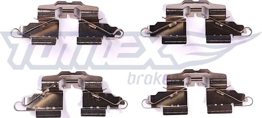 Monteringssett, bremseklosser TOMEX brakes TX 43-60