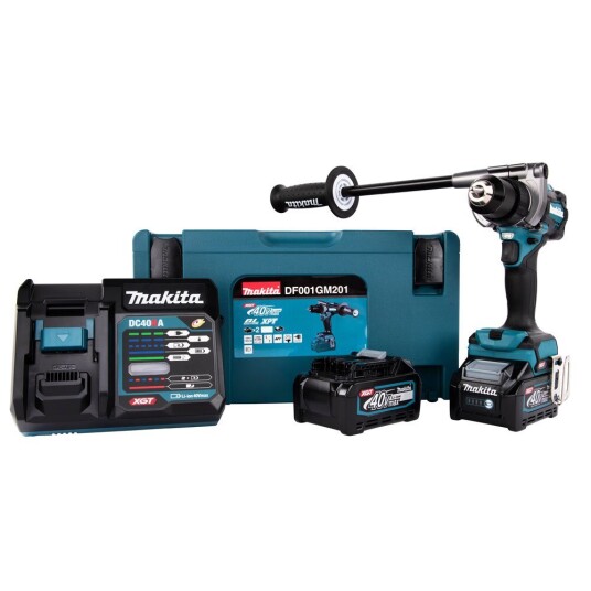 Makita DF001GM201 Borskrutrekker XGT 40V 60/141Nm Makita DF001GM201 Borskrutrekker XGT 40V 60/141Nm