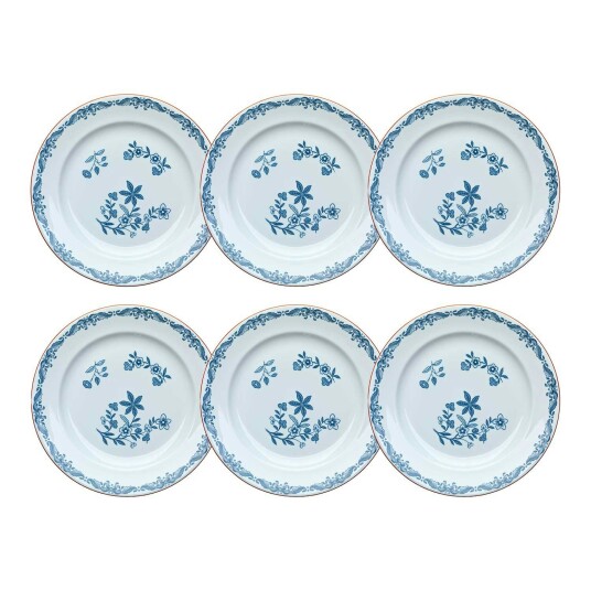 Rörstrand Ostindia Tallerken 27 cm 6 pk