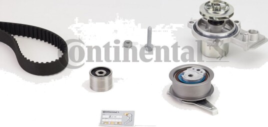 Vannpumpe + tannremmsett CONTITECH CT1168WP2