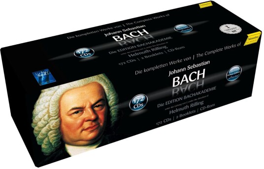 Johann Sebastian Bach, Helmuth Rilling, BachCollegium Stuttgart, GÄCHINGER KANTOREI STUTTGART  Bach: The Complete Works Of Johann Sebastian Bach  CD