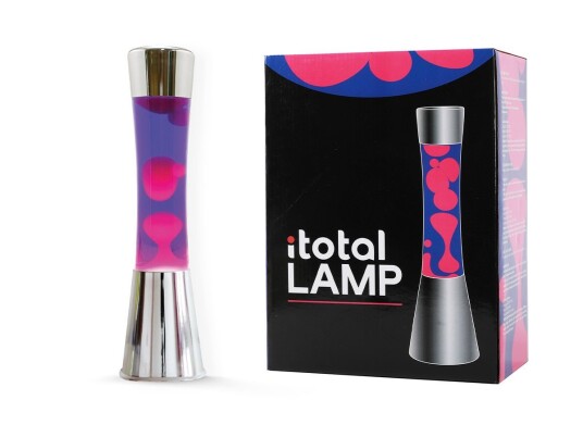 Itotal Lava Lamp Purple and Pink 40 cm