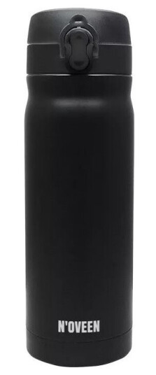 Noveen Noveen Termoflaske 400 Ml Tb810 Sort Matte Noveen Noveen Termoflaske 400 Ml Tb810 Sort Matte
