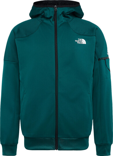 The North Face M Mountain Athletics Full Zip Fleece 2.0 Green S