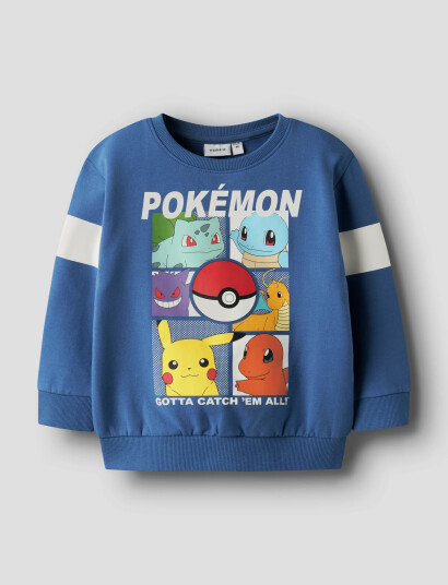 Name It Nmmjussy Pokemon Nreg Sweat Bru Noos Sky Blue 110 Name It Nmmjussy Pokemon Nreg Sweat Bru Noos Sky Blue 110