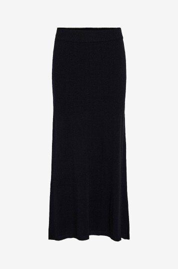 Vila Skjørt viRil Ankle Knit Svart