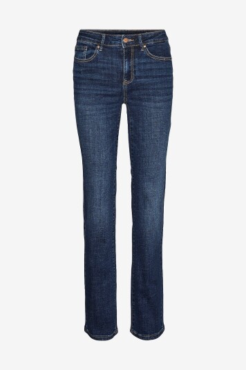 Vero Moda   Jeans vmFlash MR Straight Jeans LI3300   Blå