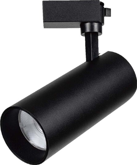 35W Samsung LED skinnespot Sort 4000K COB 3000lm IP20 Kulør : Nøytral
