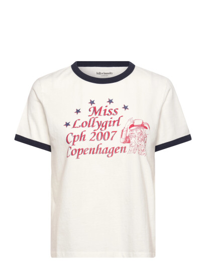 Lollys Laundry Missll Tee Ss Cream XS