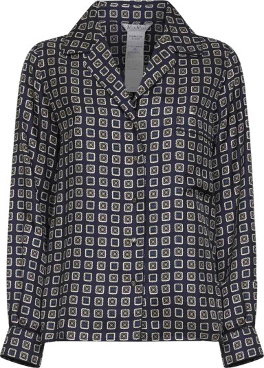 Max Mara Dame Bluser & Skjorter Blå M,
