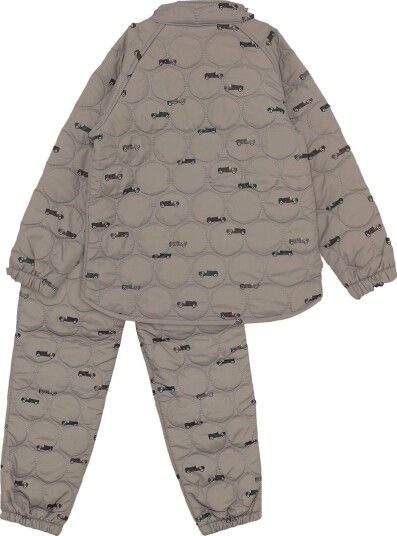 En Fant Thermal Set Soft Aop Brown 86