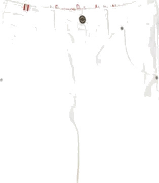 Ines de la Fressange Paris Dame Jeans Hvit W31,