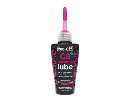 Muc-Off C3 Ceramic Wet Lube 50ml Kjedeolje
