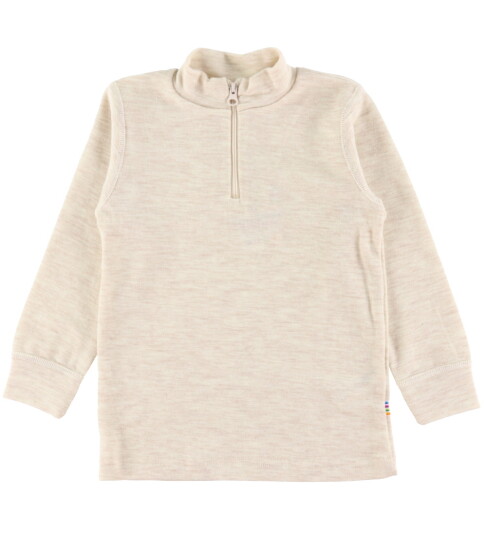 Joha Genser Ull Glidelås Krem 170 Genser Beige