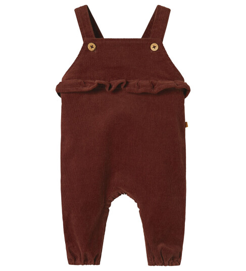 Lil'Atelier Hot Chocolate Nbfobert Cord Overall 4122 Hg Lil 62