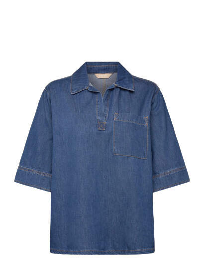 Culture Cupin Arpa Blouse   Blue   S