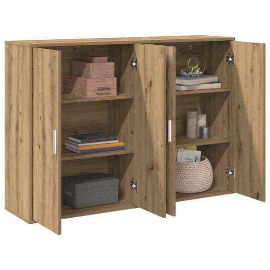  Sidebord artisan eik 60 x 31 x 84 cm Konstruert tre
