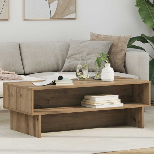 Kaffebord Artisan Eik 100 x 46 x 35 cm Konstruert tre