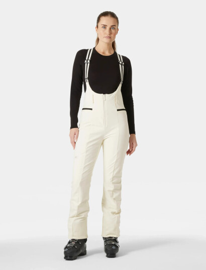Helly Hansen W Avanti Softshell Bib Pant - Cream - XS Helly Hansen W Avanti Softshell Bib Pant - Cream - XS