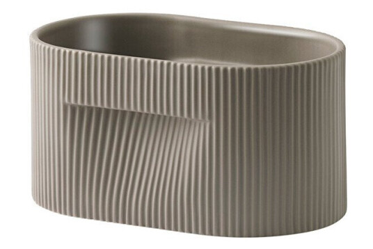 Muuto - Ridge Planter H13 Taupe - Lampemesteren Muuto - Ridge Planter H13 Taupe - Lampemesteren