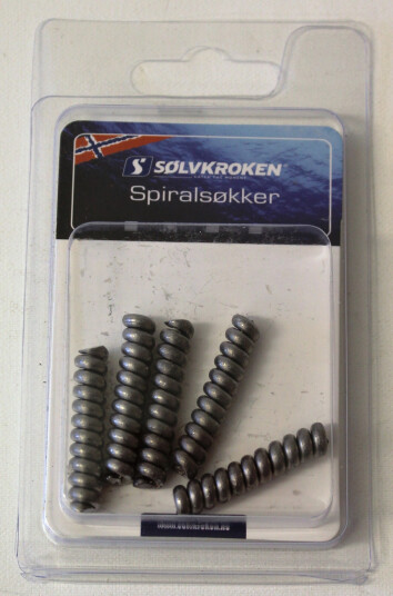 Sølvkroken Spiralsøkke 5pk 10gr Sølvkroken Spiralsøkke 5pk 10gr