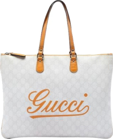 Gucci Vintage Dame Hvit Gucci Vintage Dame Hvit