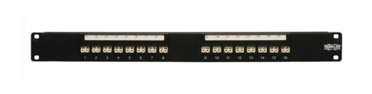 Tripp Lite N490-016-Lclc Lc Rackmontering 1U 482,6 Mm 43,4 Mm 31,8 Mm