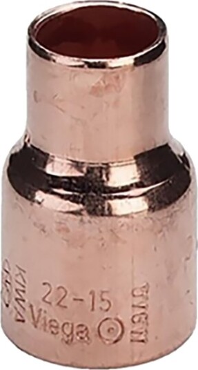 Viega Reduksjonskobling 35 28 Mm Kobber 105334