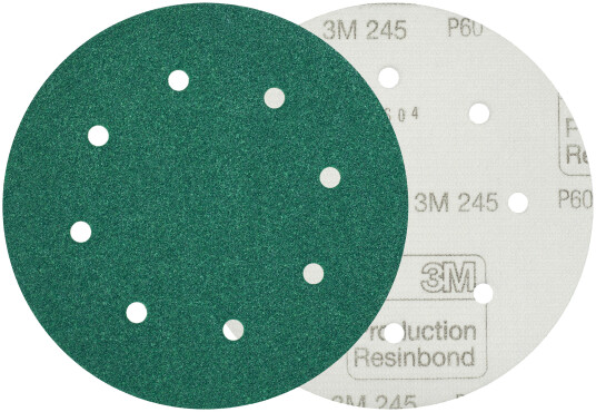 Sliperondell Hookit 245 8 huller P80 125mm
