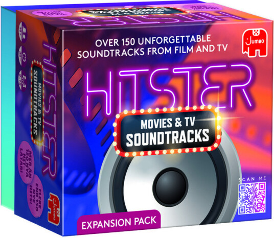 Hitster Soundtracks Familiespill for 2-10 Spillere med Musikk og Humor
