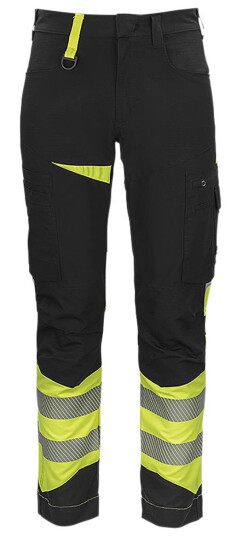 Texstar FP47120991690 Arbeidsbukse Hi-Vis gul/svart Hi-Vis gul/svart, Klær