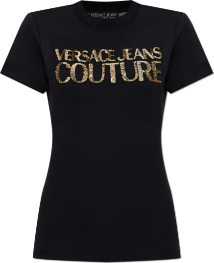 Versace Jeans Couture Dame Topper Svart S,