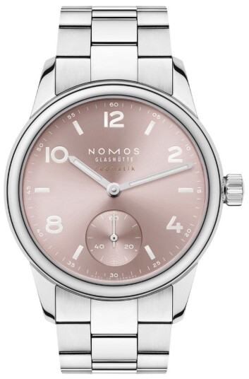 Nomos Glashütte Dameklokke N 756 Club Sport Neomatik Rosa/Stål Ø34