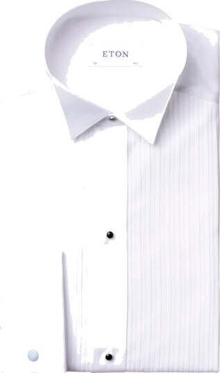Eton Herre Skjorter Hvit 4XL,