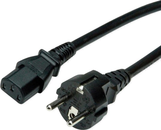 VALUE Power Cable 3P GER + IEC C13 VALUE Power Cable 3P GER + IEC C13