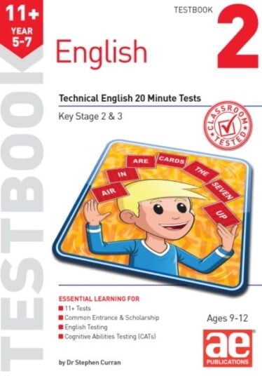 11+ English Year 5-7 Testbook 2 Av Dr Stephen C Curran, Katrina Mackay