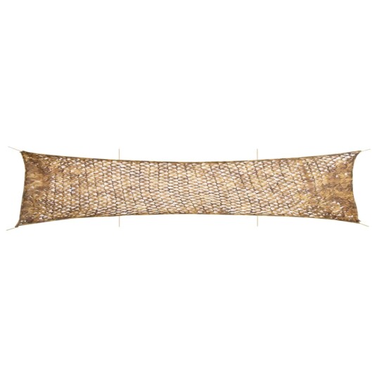 Kamuflasjenett med oppbevaringspose 706x140 cm sand Kamuflasjenett med oppbevaringspose 706x140 cm sand