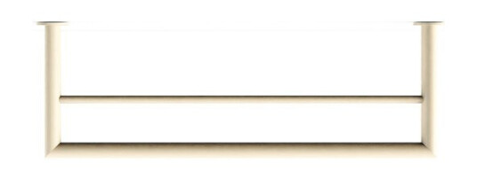 Metallbude Stenni håndklestang 50 cm beige Metallbude Stenni håndklestang 50 cm beige