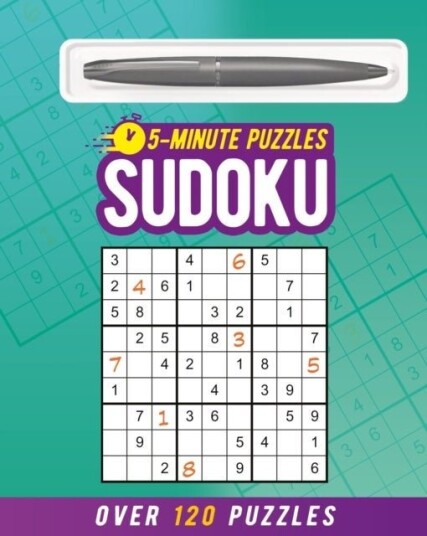 5 Minute Sudoku includes ball point pen 5 Minute Sudoku includes ball point pen