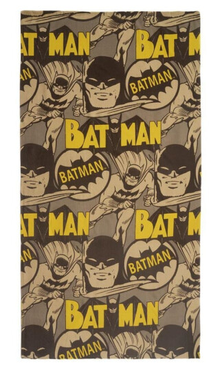 Batman håndkle 180 x 90 cm badehåndkle dc comics