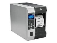 Zebra ZT610 Etikettskriver direktetermisk / termisk overføring Rull (10,8 cm) 203 dpi inntil 356 mm/sek USB seriell Gigabit LAN USB-vert NFC Bluetooth 4.0 skreller med fôrtilbakespoling
