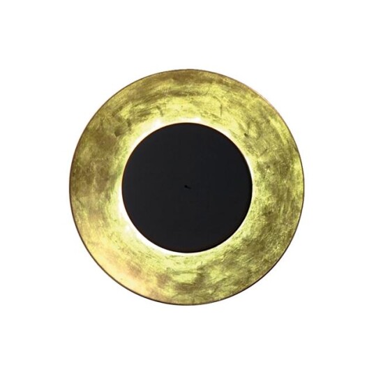 FontanaArte Lunaire Vegg / Taklampe Medium Gull/ Sort