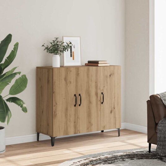 Skjenk artisan eik 90x34x80 cm konstruert tre 8721158442321