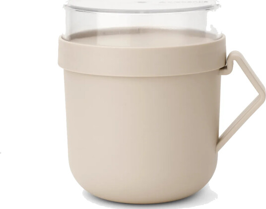 Brabantia Make & Take suppekopp 0,6 L Soft Beige Brabantia Make & Take suppekopp 0,6 L Soft Beige